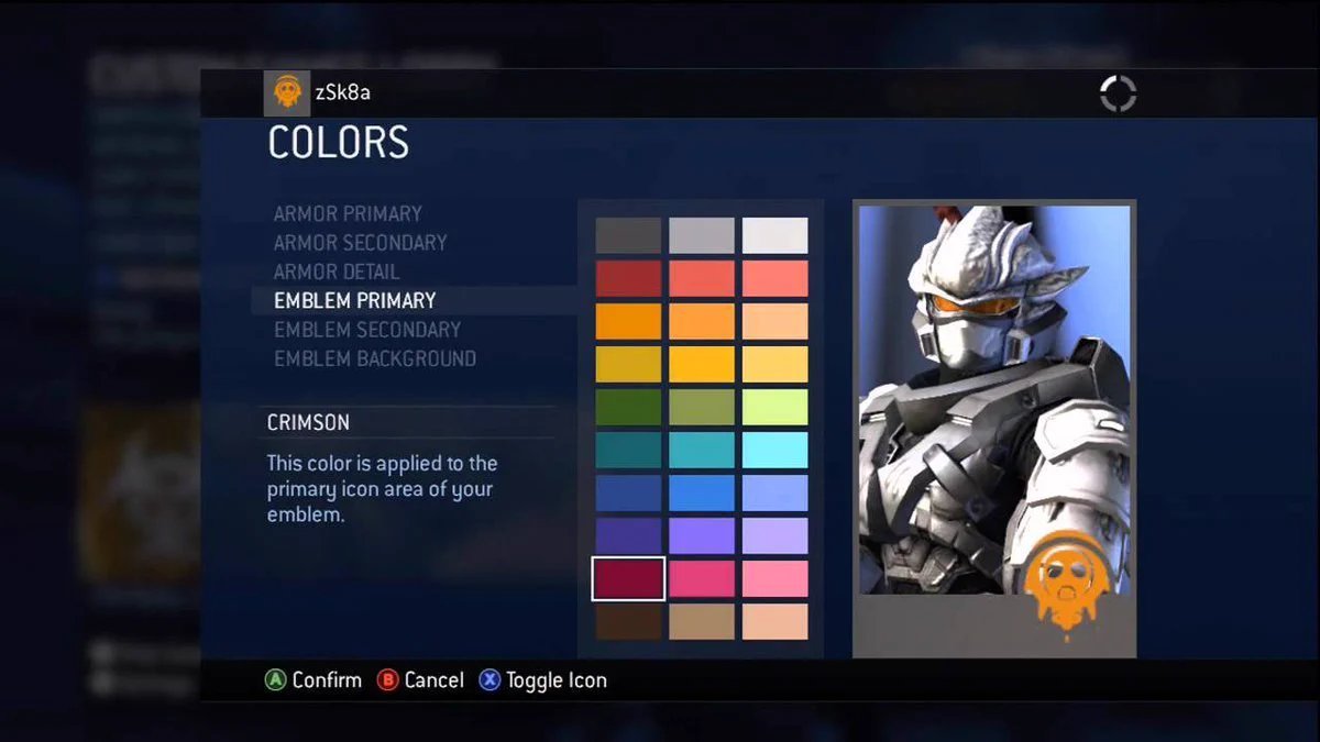 JSchift's tweet photo. @TheActMan_YT I'll settle for even this simple level of customization back and we couldn't even have this in Halo Infinite. https://t.co/V3iKLCkqwZ