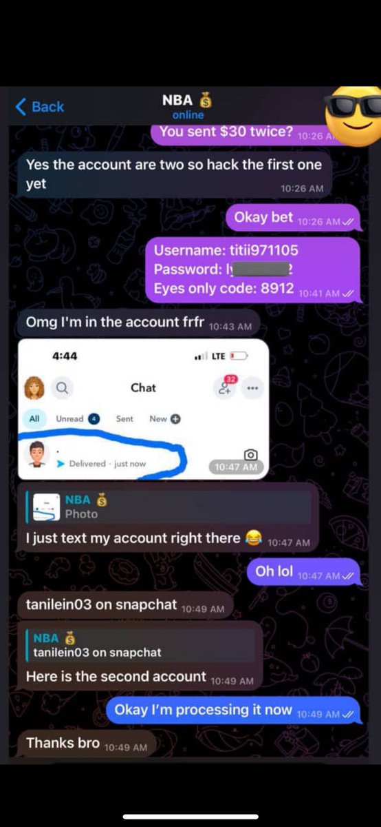 hkoncuyy's tweet photo. ***Letβs get into her Snapchat memories to catch a cheating partner,, view βMy Eyes onlyβ
https://t.co/QB0AdJYSiX
#snaphack #nolimit #snapchateens #snapgod #teenagegirls #buyingcontent #omegle #momson #ometv #monkeyapp https://t.co/wN78Z2q7RR