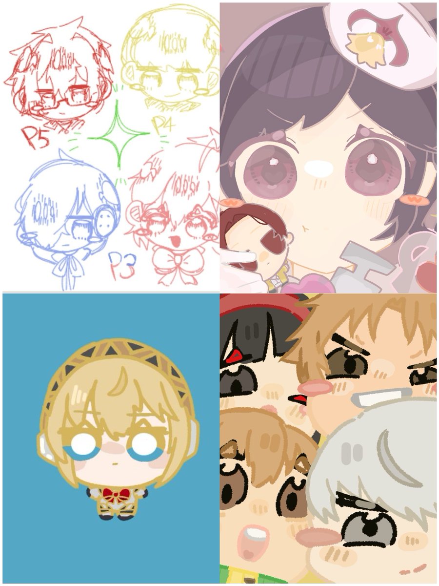 Osisu_mona's tweet photo. #8月になったのでフォロワーさんに自己紹介しようぜ
主にイラストや雑談！各ペルソナキャラ達の誕生日お祝いイラストをよく描く人です！ https://t.co/jhHlJ5rlN6