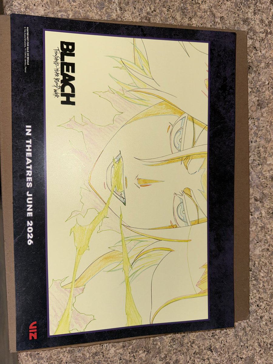satorusprites's tweet photo. calamity prints finally came in <3 #tybw #bleach https://t.co/j16IarZzMt