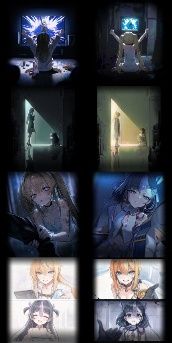 GinHyorinmaru's tweet photo. The visual parallels in Project Matis are insane. Shift Up mirrored Maxwell saving young Syuen with Laplace coming to save a broken Syuen at her lowest point. From seeking a savior to being saved again. Pure storytelling perfection 😭💔

#NIKKE
#PROJECTMATIS https://t.co/w76V4Psmwr