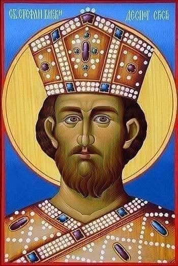 GLakcevic's tweet photo. На данашњи дан 1427.године умро је Стефан Лазаревић- Стеван Високи син кнеза Лазара који је са титулама кнеза и деспота владао Србијом.У своје време је важио за једног од најбољих витезова и војсковођа а његова књижевна дела га чине једним од највећих  књижевника у средњем веку https://t.co/VI40t04Wdh