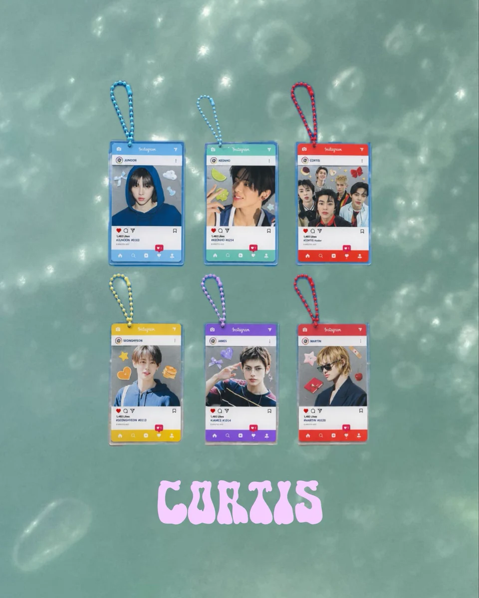 cortis アクリルキーリング　5種 X-এ ワンダケイ韓流商店: 
