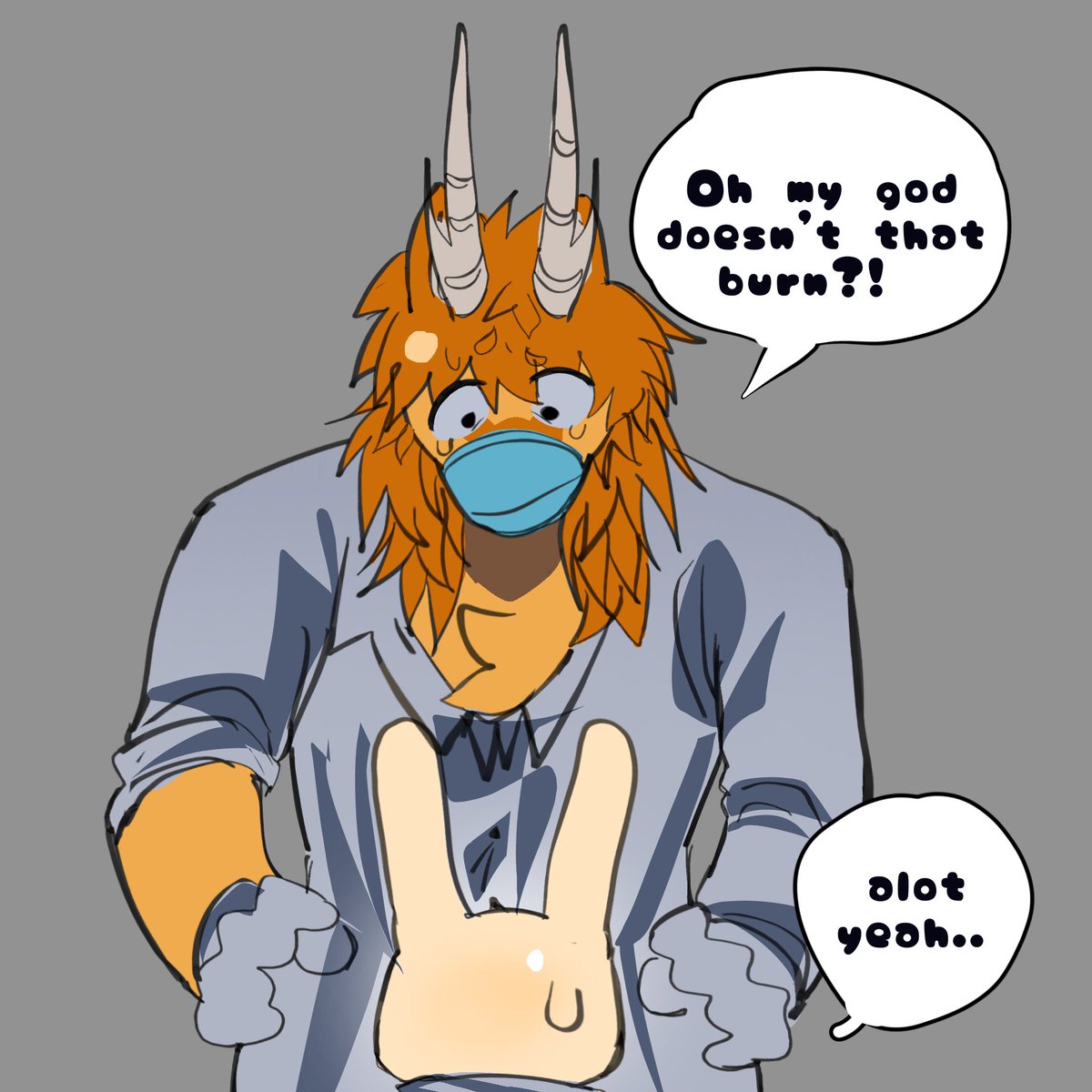 waterdog_d's tweet photo. #animalhospital #fanart #drharlow #intern https://t.co/t8HTIyyLha
