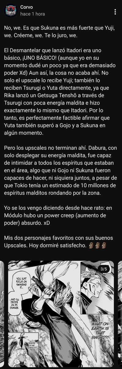 2_jolan45751's tweet photo. @Corvomorow BIEN BASADO

Apoyando a Yuji Modulo y Yuta Prime

Chad https://t.co/JK1InQVaIK