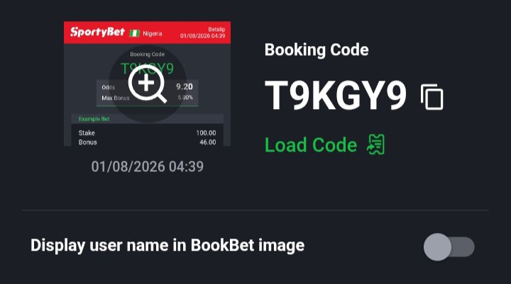 Troopz_sig's tweet photo. Big odds to try

T9KGY9

🔞🔞🔞 Bet responsibly pls

@glarrypunt @bettinghubgames @BettingLegendar @BettingKrown @Obongidung @ODDSLaBs @Smg61Gz https://t.co/aRuEprNCdE