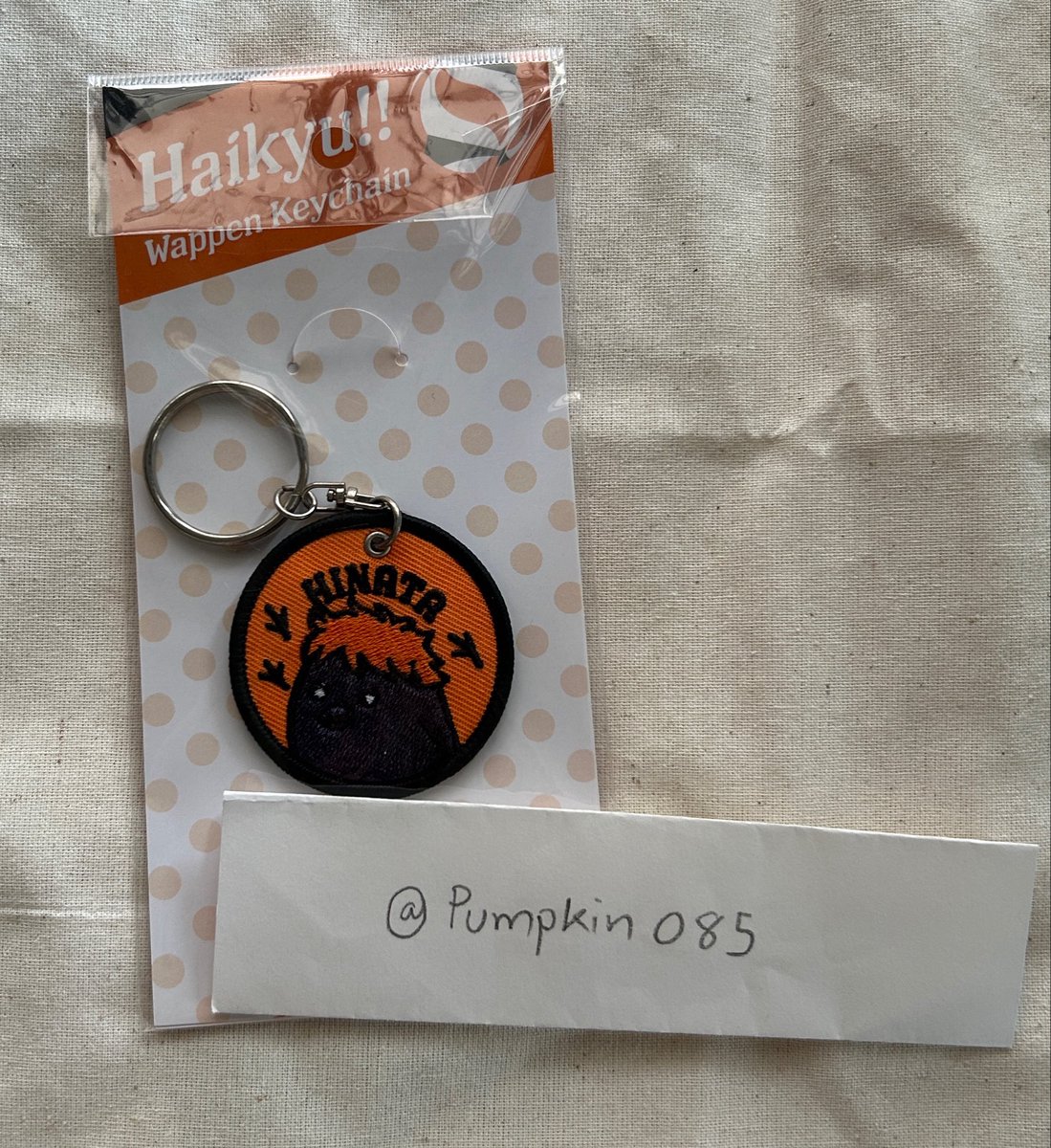 Pumpkin085's tweet photo. พวงกุญแจ ไฮคิว ฮินาตะ กาส้ม 

- ของแท้ ซื้อจาก Pop up store TH

✨300 ส่งฟรี (พร้อมโอนลดให้ได้อีกคับ)

#ตลาดนัดไฮคิว #ตลาดนัดอนิเมะ #ส่งต่อ https://t.co/vU0qrMvn3D