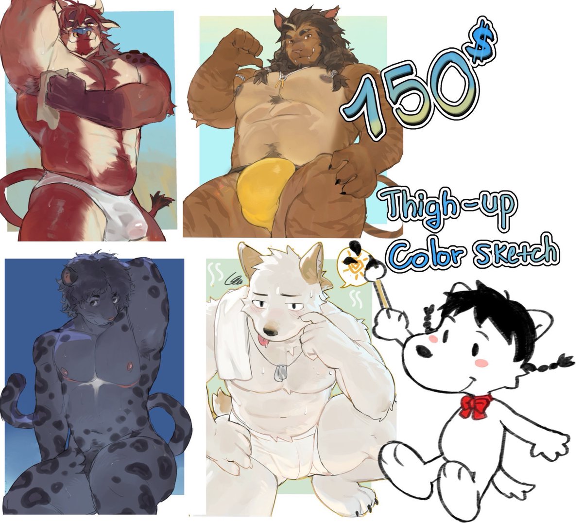 Yuuko891's tweet photo. I'm opening 6 slots for this type of commission if you're interested, you can direct DM me or through my telegram ~ https://t.co/0MDZtIi5eh https://t.co/NCw3uDlDV1