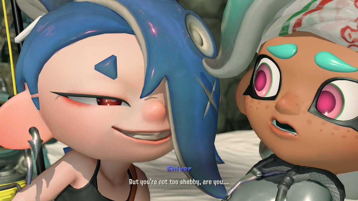 chiara_eliz's tweet photo. i’m late to the party but it is so funny to me how mechanic constantly looks weirded the fuck out by deep cut https://t.co/6aZpmrwDz2