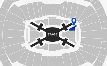sev7enbts's tweet photo. [wts] i have an extra bts metlife day 1 aug 1 ticket section 14 (4 seats from extended barricade)

selling for face value! please dm if interested 

#btsmetlife #BTS_ARİRANG d1 arirang saturday https://t.co/uJ1iIsjVJa