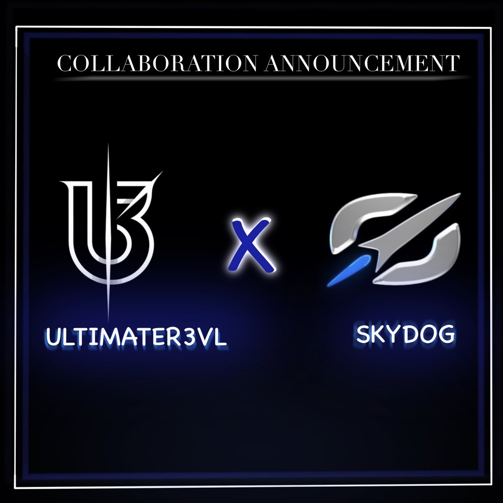 Ultimater3vl's tweet photo. We are excited to announce our collaboration with @SkyDogSocialNFT 

A 4,444 supply laughing soon. https://t.co/44NdSi9yLj