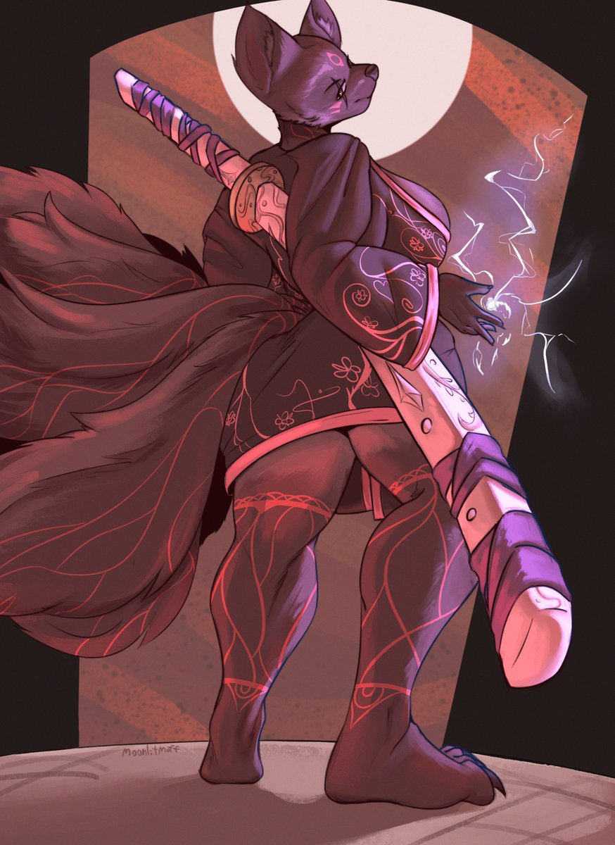 Moonlitmoff's tweet photo. Rendered for @ membun on other site

One of the PCs for my Pathfinder game, happy to be able to give her a proper piece <3 https://t.co/GqQ8BTUlgj