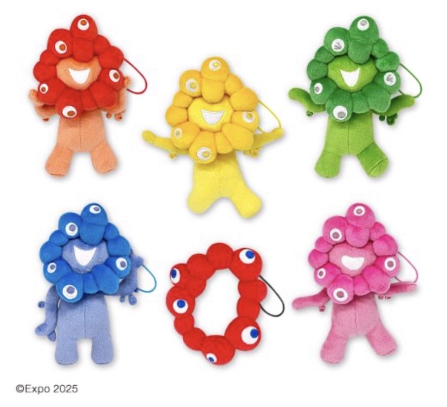 yumekanaerugoe's tweet photo. 🧸＼🌈カラフルなミャクミャクが登場🌈✨／

「カラフルゴム紐付きぬいぐるみ」「カラフルスクイーズマスコット」が全国のタイトーステーションに登場❤️💙

バッグなどに付けて、一緒にお出かけできるかわいいマスコットです🎒✨

📅登場開始：2026年8月5日（水）より順次

📍全国のタイトーステーション

お気に入りのカラフル🌈🌈な
ミャクミャクをぜひゲットしてください🎁