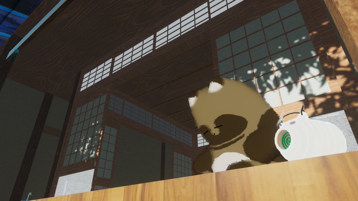 Shanta_VRC's tweet photo. ﾀﾇｷﾁﾔﾝ
#ネコチヤン3D https://t.co/OrZforESLP