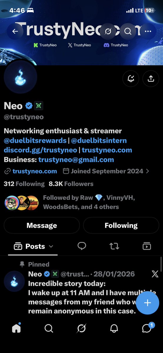 RAYV4ERISE's tweet photo. @trustyneo @Damiwnpz @yungreal69 Good people deserve good things. Showing love to @Damiwnpz ❤️ Hopefully luck finds me too. 

Thanks so much for the opportunity @trustyneo and @yungreal69 

Followed you guys 
Good luck 🍀👍 everyone https://t.co/YYruMaHa2W