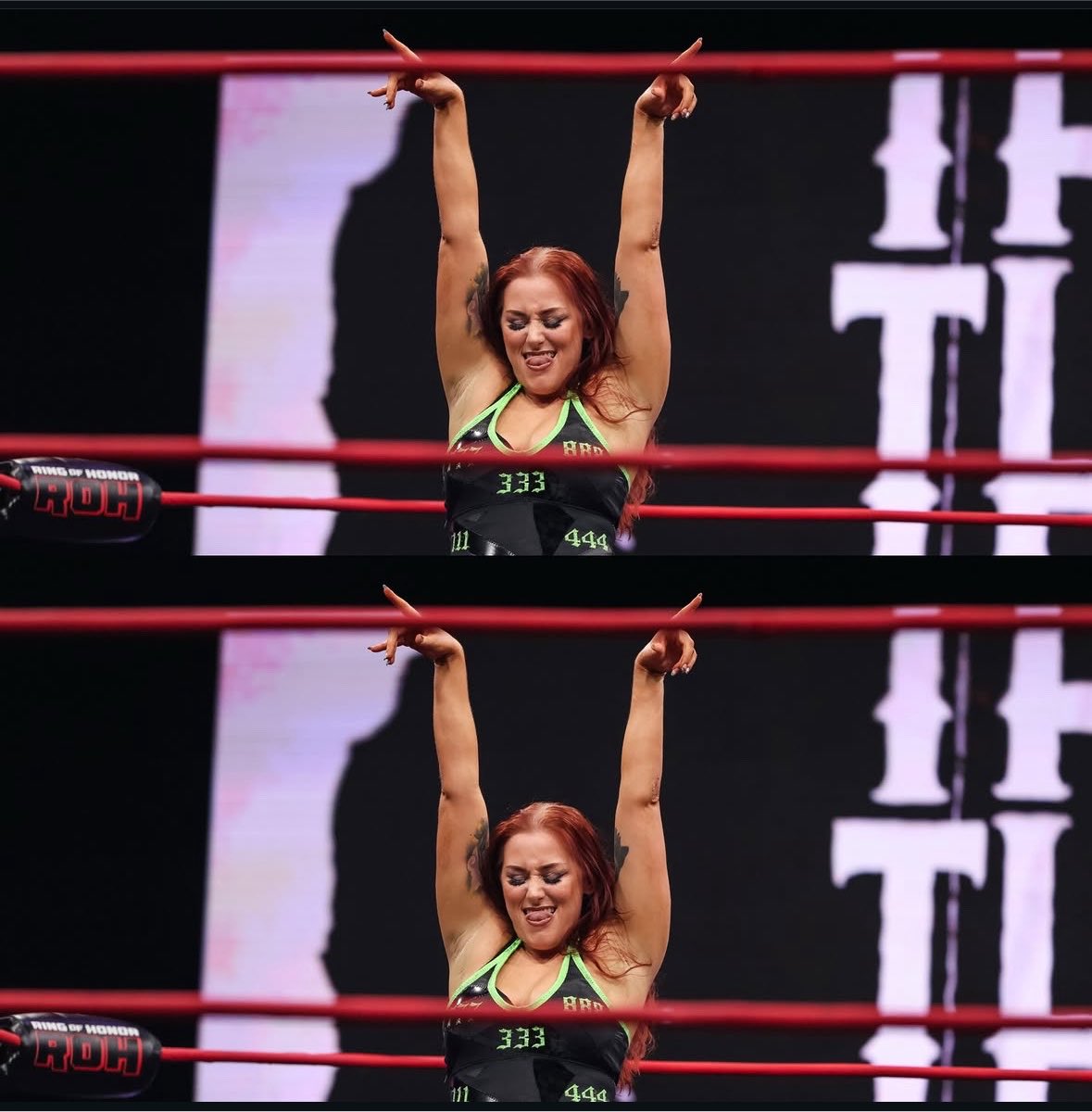 AllieKATCH's tweet photo. My return to @ringofhonor airs while @WeAreGloryPro show debuts on YouTube where I beat a @ThisIsTNA knockout 222 become champ while successfully defending my @f1rstwrestling Grand Championship at a sold out @mallofamerica during Summer Slam weekend. GRATEFUL! But still hungry 😈 https://t.co/kPchVYD2DB