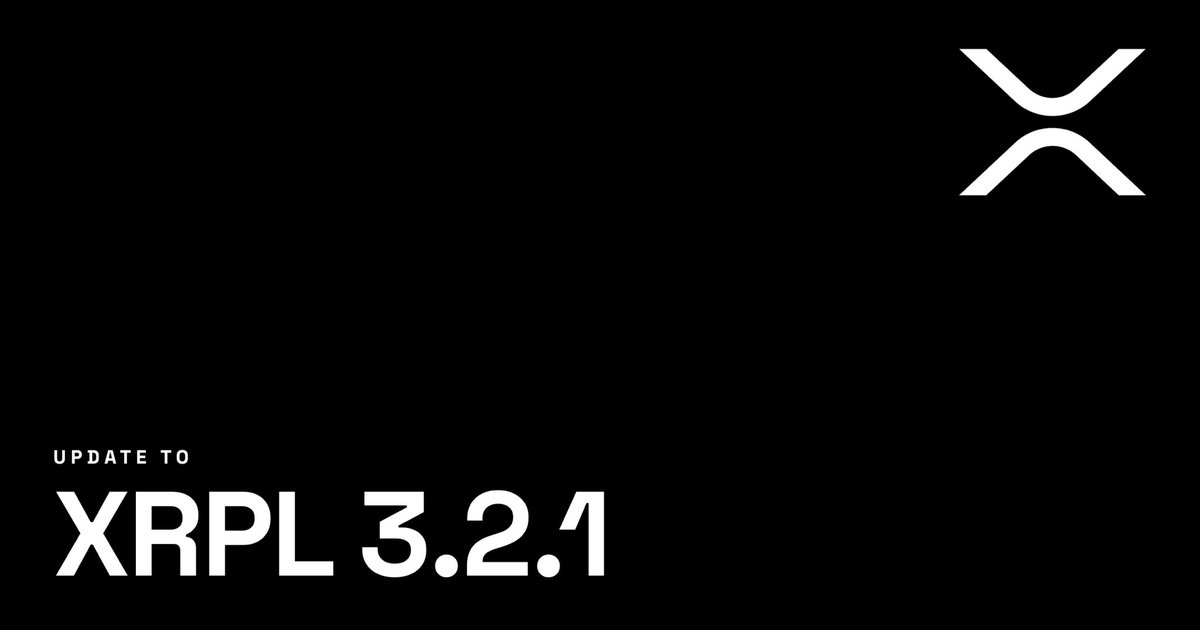XRPLOperations's tweet photo. XRP Ledger 3.2.1 is now available.

This fixes the manifest flood observed on Friday, July 31. The XRPL continued closing ledgers normally throughout. A post-mortem will follow soon for the community.

Nodes previously accepted, stored and re-broadcast an unlimited number of manifests from unknown validator keys. 3.2.1 adds four limits:

1) Size cap per manifest - any single manifest larger than expected is rejected.

2) Receive cap - incoming batches over the limit are discarded, instead of breaking the peer connection.

3) Send cap - the bulk manifest greeting sent to each new peer is now bounded.

4) Cache cap - once 100 unknown keys are held, new ones are refused.

We also no longer persist manifests from unknown keys to disk, so a flood cannot survive a restart.

Please update immediately by following these steps:

1) Update normally to XRPL 3.2.1

2) Wait 1–2 min, confirm xrpld is running, it does not need to be in status full or proposing.

3) Restart xrpld again - very important.