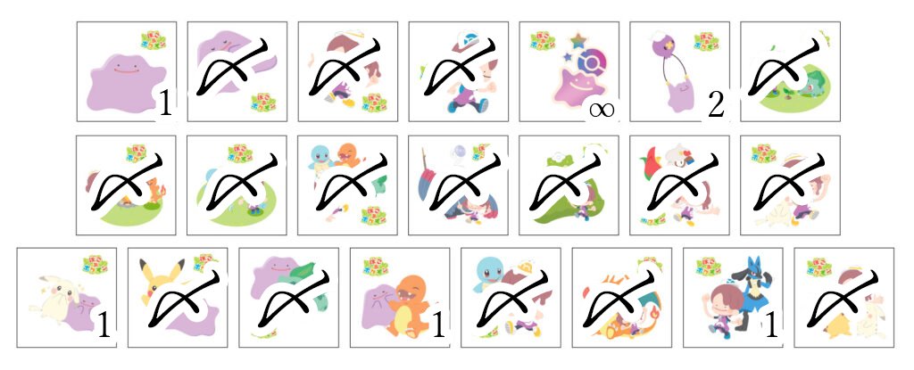 napnap001's tweet photo. 交換　ポケモンパン
ぽこあポケモン　シール

譲:ゼニガメ/フシギダネ/メタモン/リザードン/ヒトカゲ

求:同シリーズ 画像2枚目
フワンテ〉各1〉メタモンステッカー

フワンテ含む2：2～交換優先
（別ポストのポケモンパン含む2：2～の交換も可能です）

→ https://t.co/N8fYFvV2W6