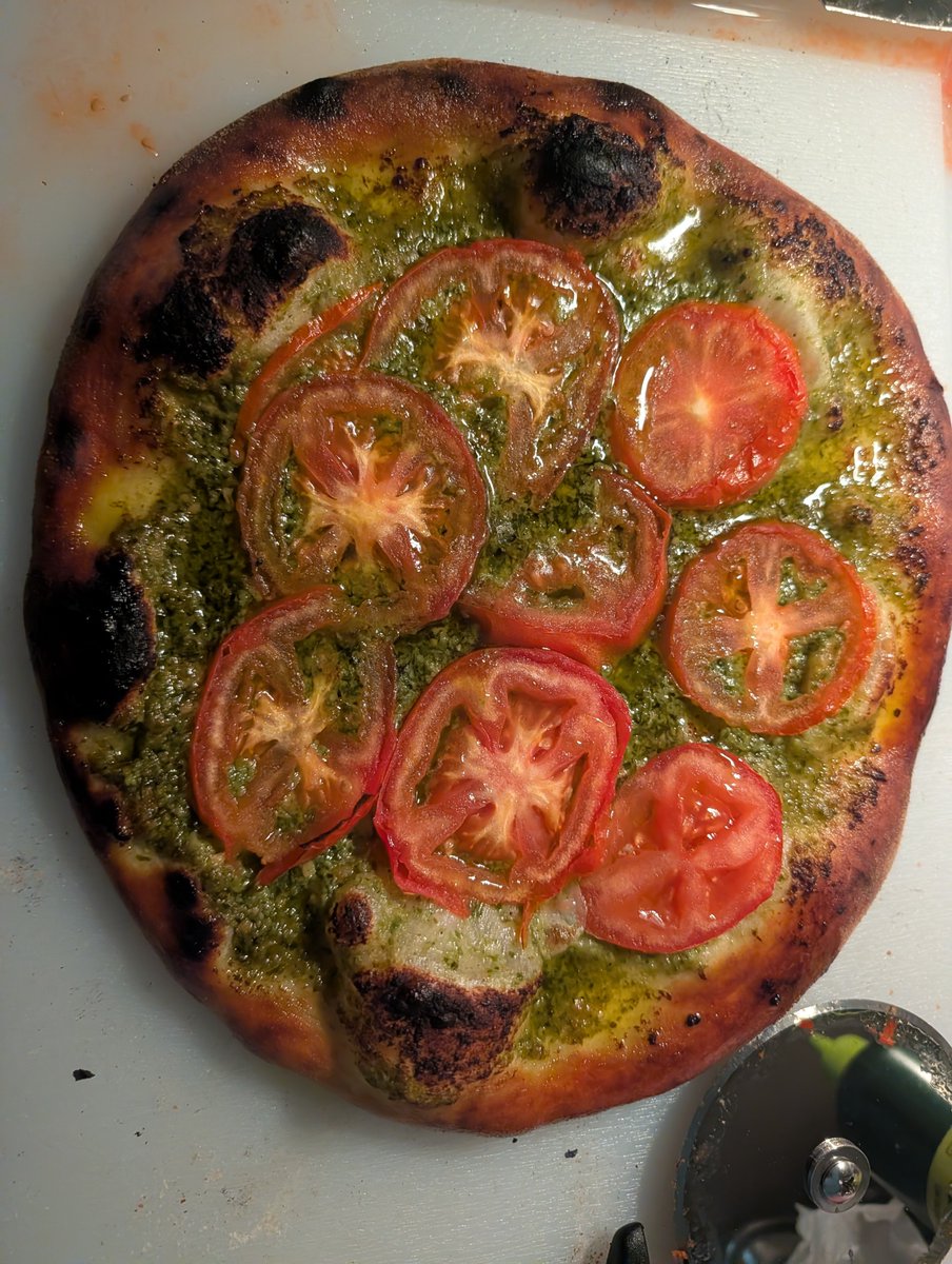 GrayCorpse's tweet photo. Struggle meal with the pizza oven. #TeamFat https://t.co/tsDdjoDtXh