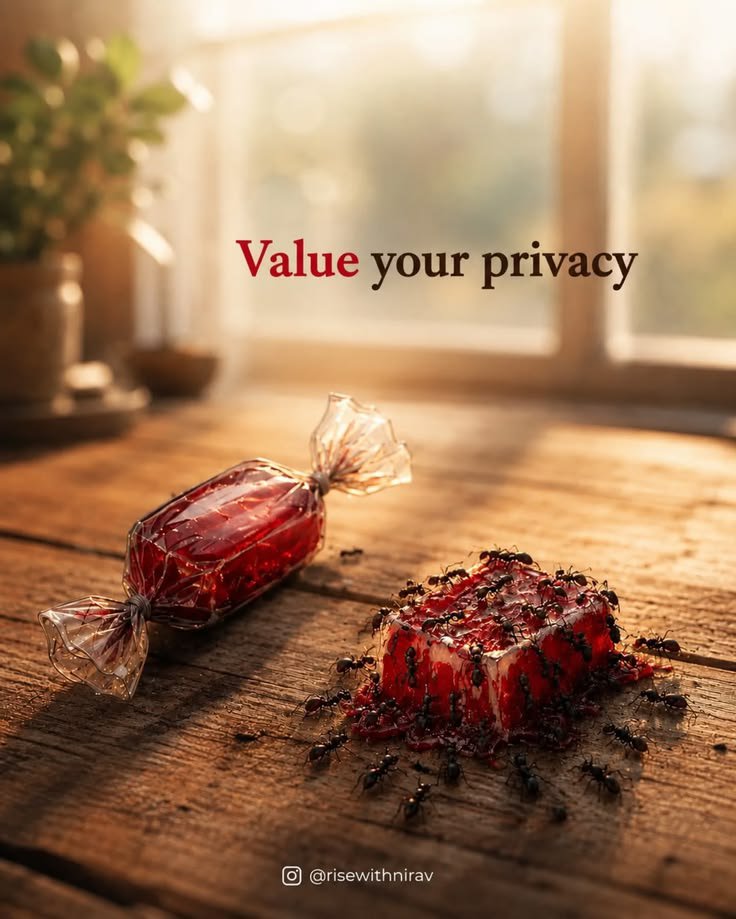 Im_Alien_X's tweet photo. Once you unwrap your privacy…
everyone comes for a piece. 🐜
#ValueYourPrivacy #PrivacyMatters #ProtectYourself #DigitalPrivacy #StayPrivate #Mindfulness #LifeLessons #WiseWords #PrivacyFirst #GuardYourSpace https://t.co/g245veeBE8