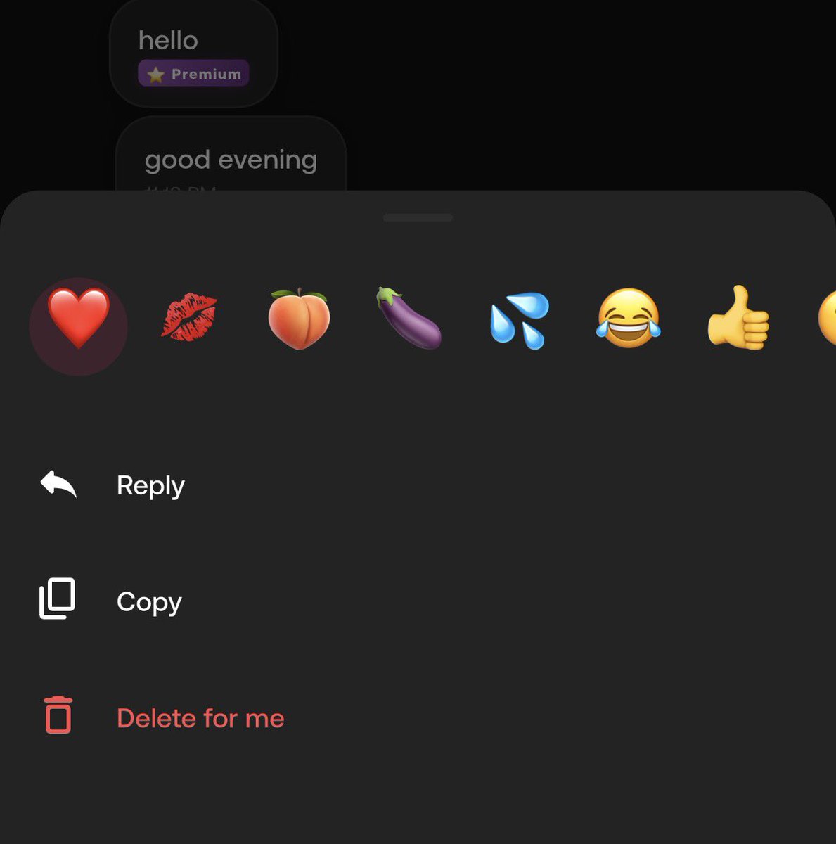 inmessageApp's tweet photo. React your way! โค๏ธ๐๐๐๐ฆ๐๐
Chat reactions are now available on InMessage. Long press any message to react and make conversations more fun.
Update to the latest version and try it today!
#InMessage https://t.co/AQ9lI4BSlN