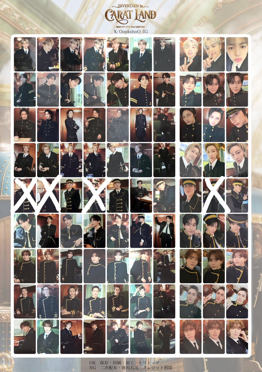 046_ria's tweet photo. SEVENTEEN  CARATLAND 2026
セブチ ケレン トレカ 交換

【譲】1~3枚目
【求】❌以外のミンギュ(セルカ⇄セルカ)

郵送希望です📮
お気軽にお声かけください🙋‍♀️ https://t.co/hGgpw56sJO