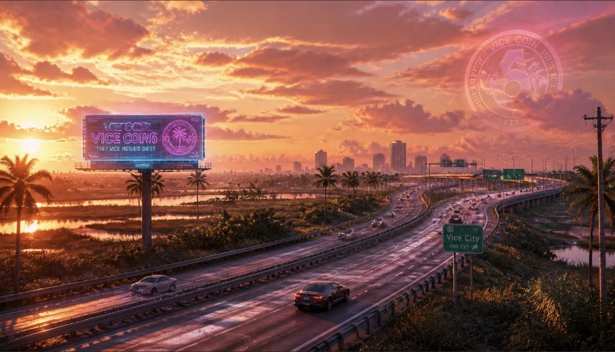 ViceCoin6's tweet photo. $VICE6 launches tomorrow.  
We don’t have much time left, so now’s the moment to spread the word and get this project in front of as many people as possible. This is the start of something bigger, and we want everyone to hear it before the drop goes live.
If you’ve been watching from the sidelines, now’s the time to lock in. Tomorrow the wait ends, and $VICE6 goes live.