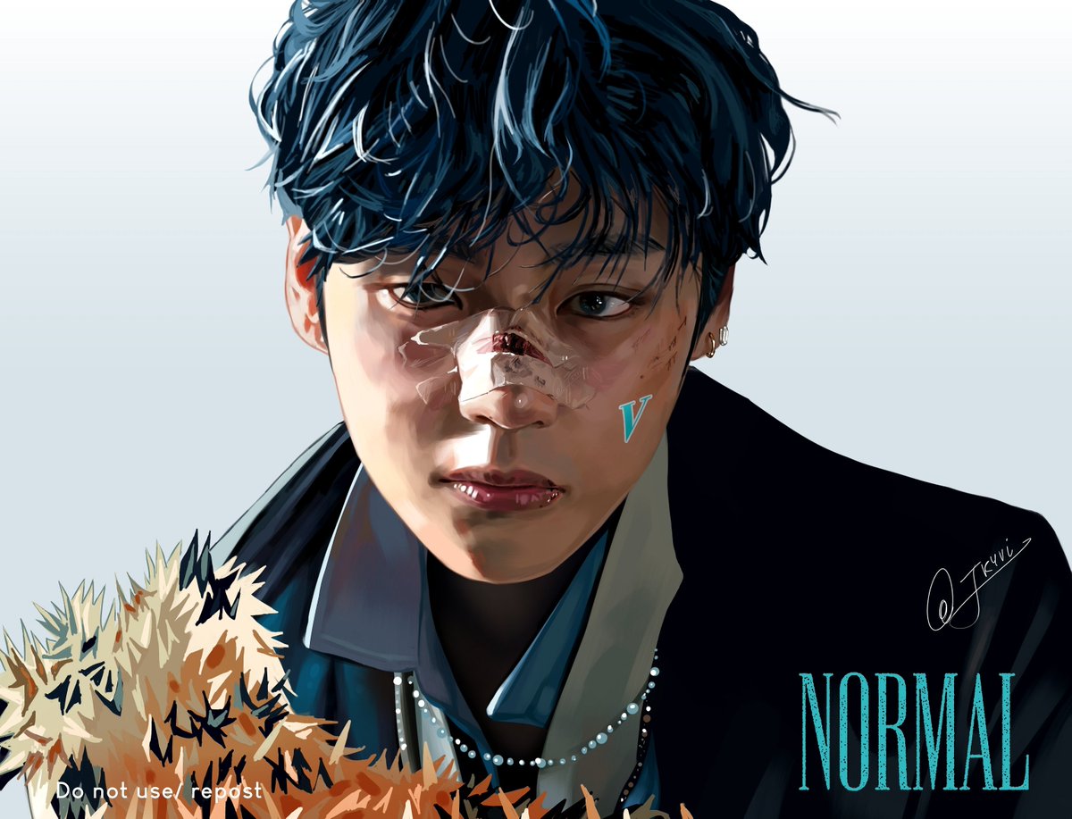 jk4vi's tweet photo. Normal V🐯 #btsfanart #taehyung https://t.co/8j2pMC1SbQ