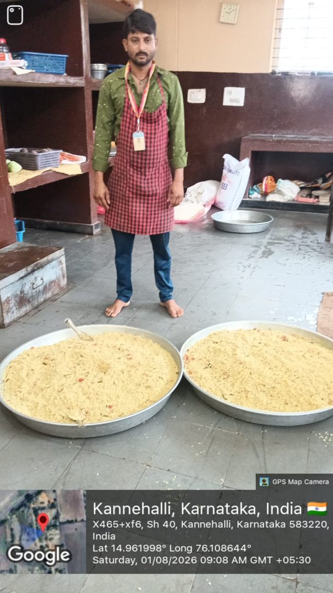 MdrsItagi's tweet photo. Breakfast 
#SocialAudit_SWDMeals 
#Socialwelfare_Karnataka https://t.co/9devmFBTTN
