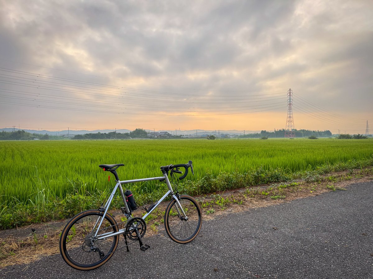 nobumillenia's tweet photo. 朝活🍧

光化学スモック出たから、
早く帰着して良かった😮‍💨

#minivelo
#Fuji
#HelionR
#木更津君津富津 https://t.co/D4HxL3x8v2