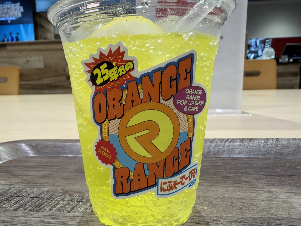aotodattamono's tweet photo. 本当に偶然ORANGE RANGEコラボカフェ見つけて神 https://t.co/ED7hvsP89b