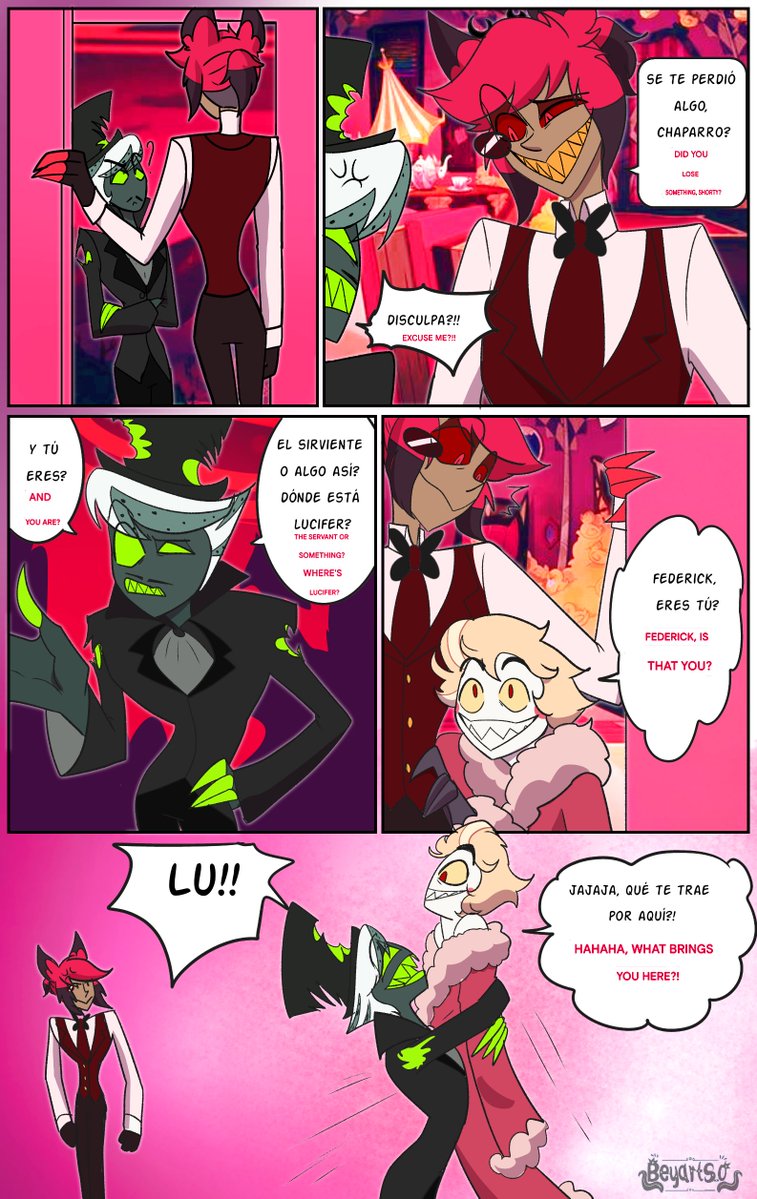 beyarts_0's tweet photo. Elixir de vida 
T2. Capitulo 28: viejo amigo 

Desde aquí el cómic está dibujado con mi nueva tablet 💖

Gracias a @FlorTatacoya por la idea de integrar a federick 💕 originalmente aquí ya iban a empezar su relación pero este cambio los ayudará más 🤭

#radioapple #appleradio https://t.co/GrqzEJRlgf