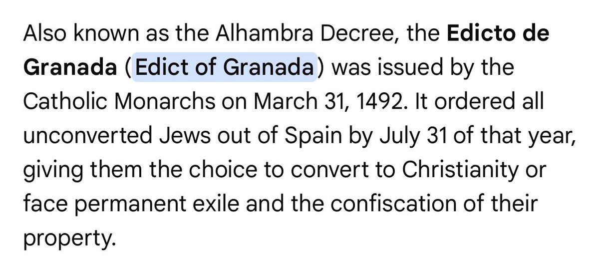 Albertouttj's tweet photo. @PrisesSauvages @YourFavPolack @DaviliyoF66893 @cornu__copia We are very proud of our history, kicking jews out of the country was one of the greatest moments for sure. https://t.co/4aQGzjnwgn