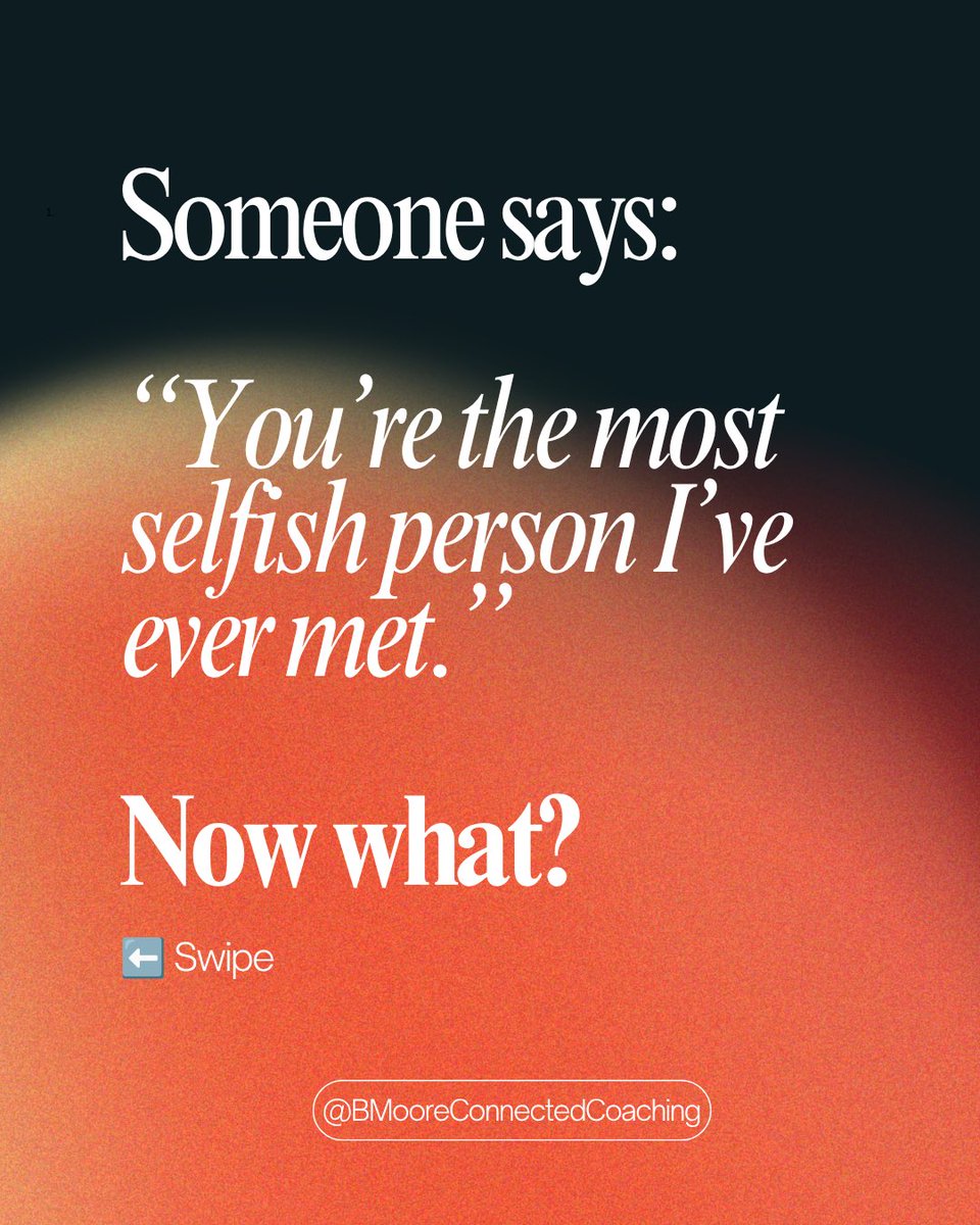 bmooreconnected's tweet photo. 1/3 Being criticized is hard. Being criticized by someone you love or care for? F*cking sucks.

When someone says, “You’re the most selfish person I know,”  most of us have one of two reactions:

We attack back.
Or we shut down.

But ‘Nonviolent Communication’ offers another https://t.co/Ago2aprFHT