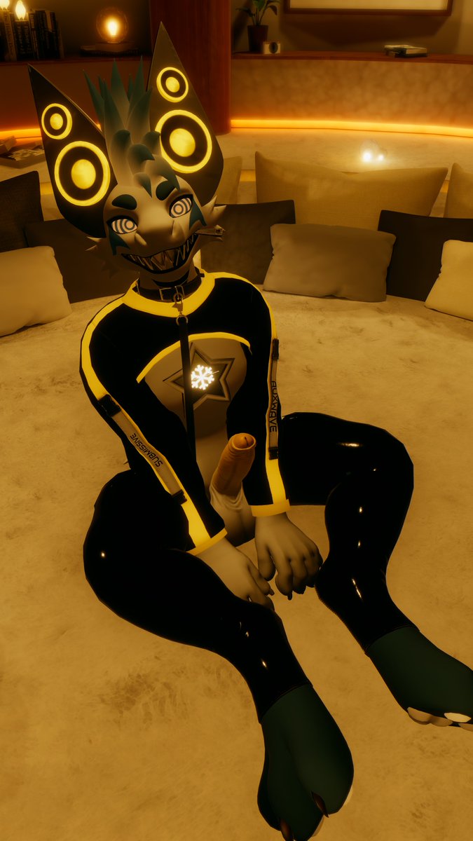 CrescentLyokoAD's tweet photo. Got excited waiting for you and it was worth the wait~
#VRChat #VRChatphotography #Furry #NSFW #Auxwave https://t.co/Hd6uwLO4JH
