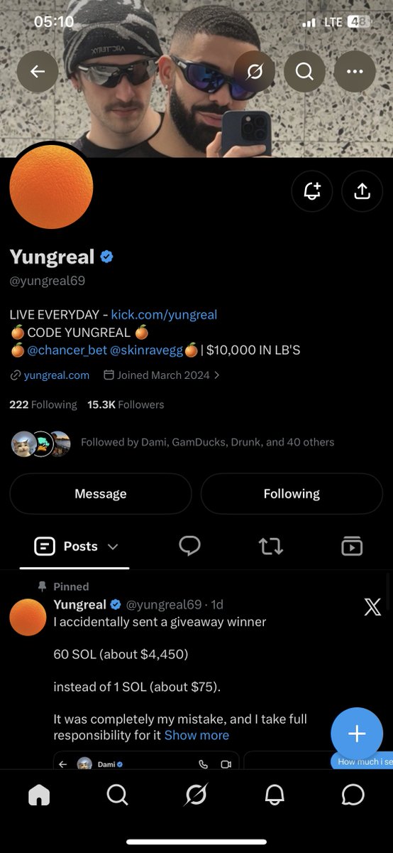 verapamil01's tweet photo. @trustyneo @Damiwnpz @yungreal69 Following all three accounts https://t.co/Cj4AlSSTIa