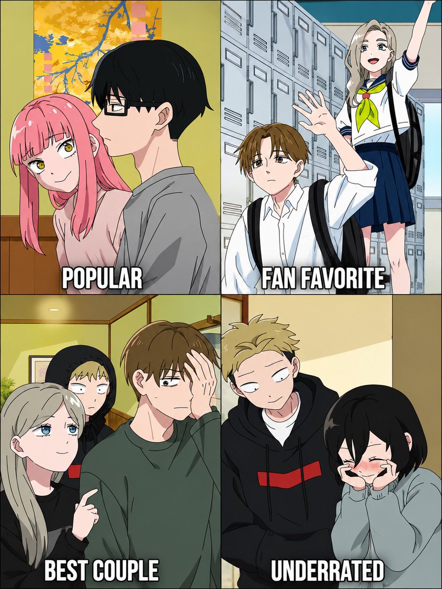 AnimeDailyRepz's tweet photo. Taira &amp; Azuma continue to be the fan-favorite duo

Anime - You and I Are Polar Opposites https://t.co/o9ZOtwFLMc