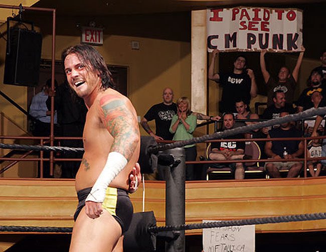 WrestlePurists's tweet photo. 20 years ago today, CM Punk made his WWE debut https://t.co/CubfJ0E2ft