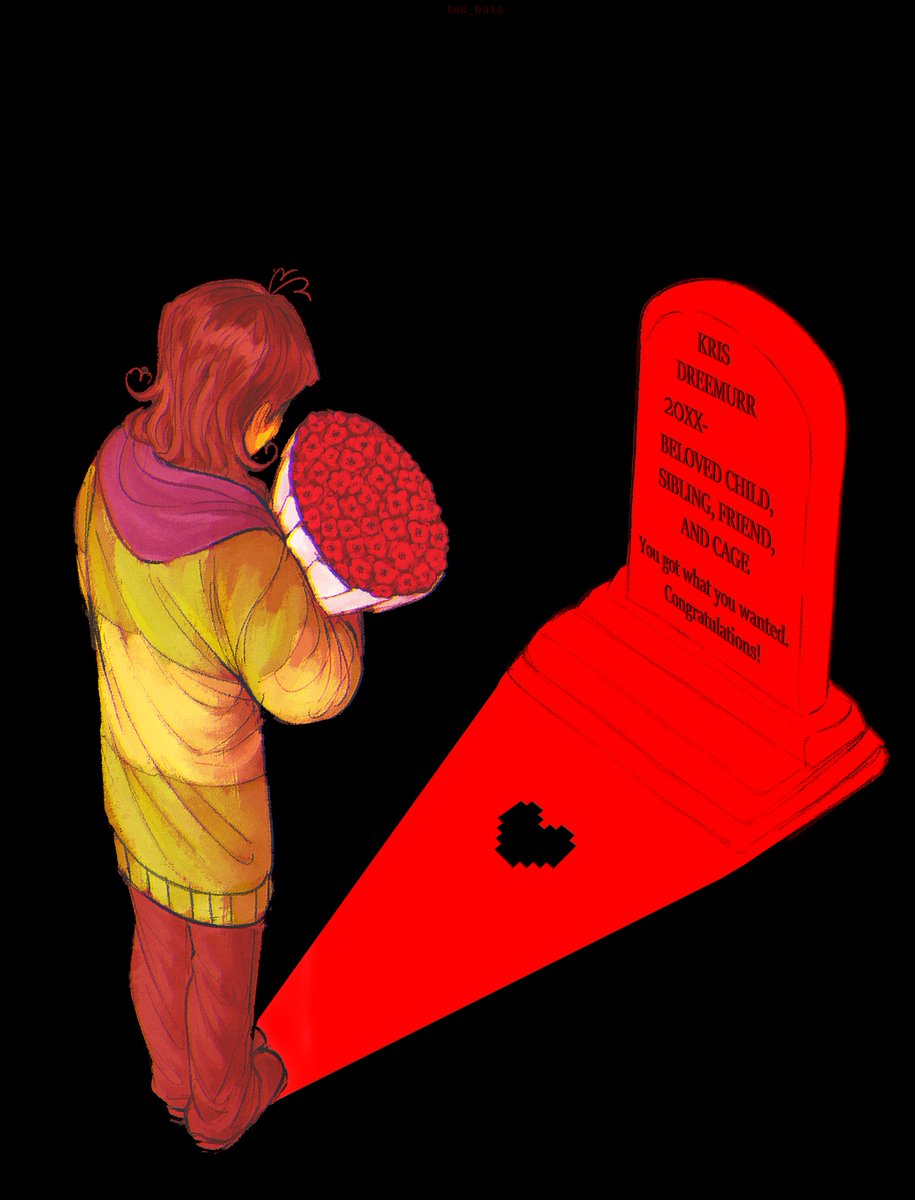 tac_bats's tweet photo. heading nowhere #DELTARUNE https://t.co/BN10zqQkZZ
