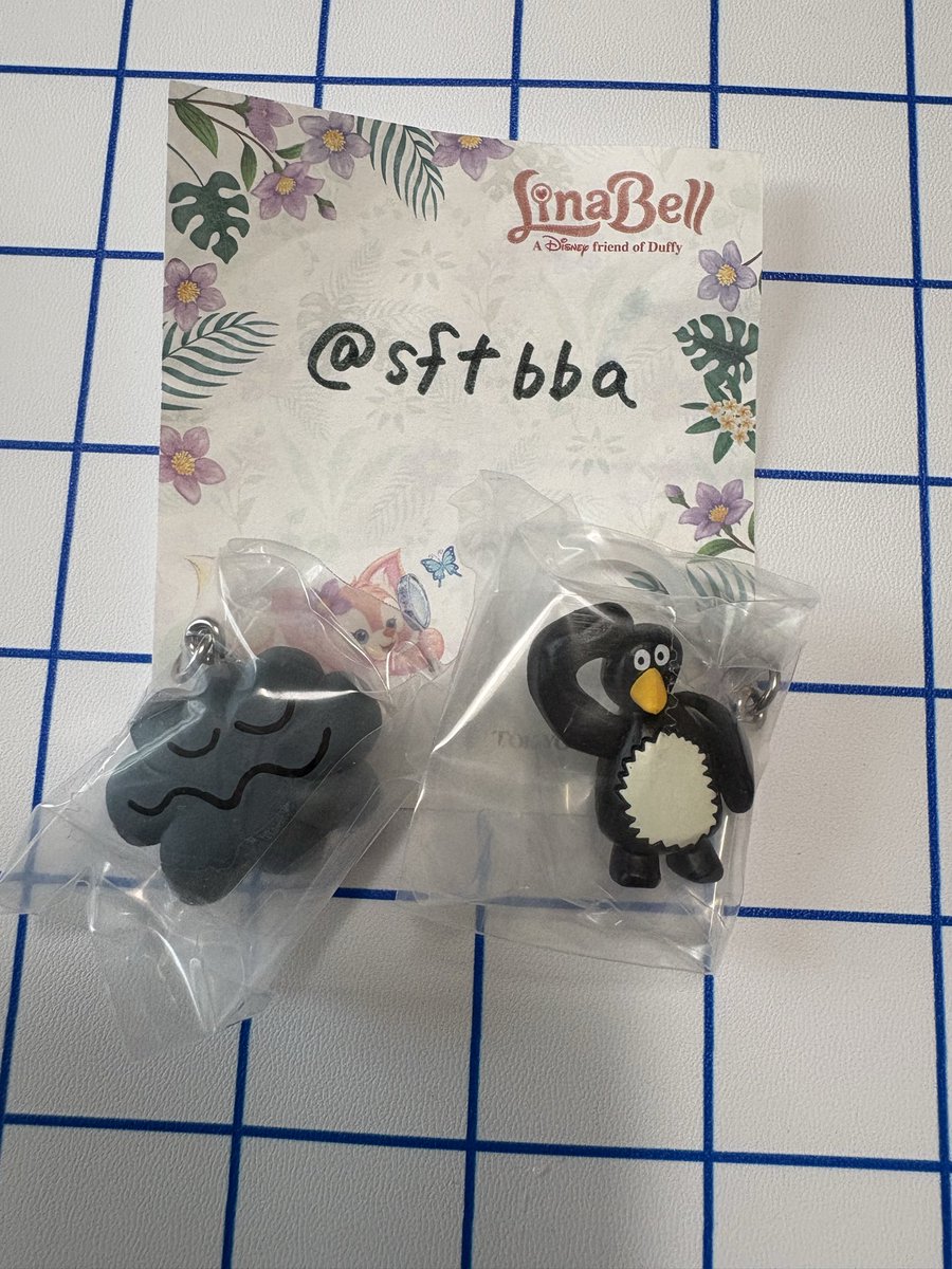 sftbba's tweet photo. 交換
ダイスケコンドウ
めじるしアクセサリー

譲　ペンギン、雲
求　月、クマ

郵送交換希望です
検索よりお気軽にお声掛けください🙇‍♀️ https://t.co/MFsTEQSl4S