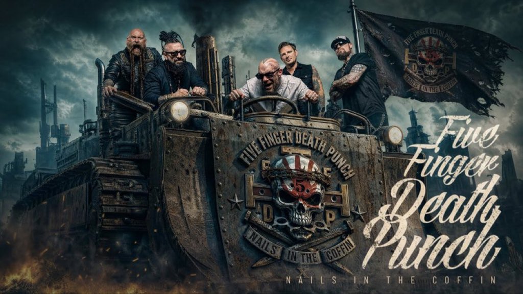 IvanLMoody8's tweet photo. 20 years ago we started a band. You turned it into a family. Thank you!

"Nails In The Coffin" is track #4 on 5FDP's 10th studio album 'LEGACY'. 

WATCH HERE: https://t.co/fMnO41fuNw… https://t.co/W3yJfpzobe