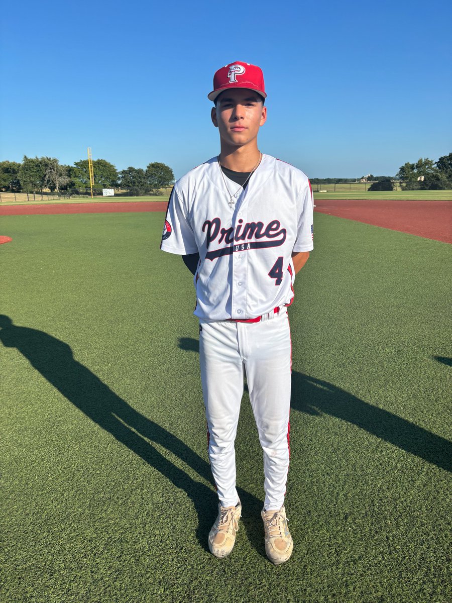 FiveToolTexas's tweet photo. F: USA Prime Titans 16U Navy 3, South Texas Tribe 2027 1
PoG: @Isaiah13Gute 1-3, HR
Pitcher: @ZimmerlieJacob 7 IP, 5H, R, 5K https://t.co/7YwDngg58q