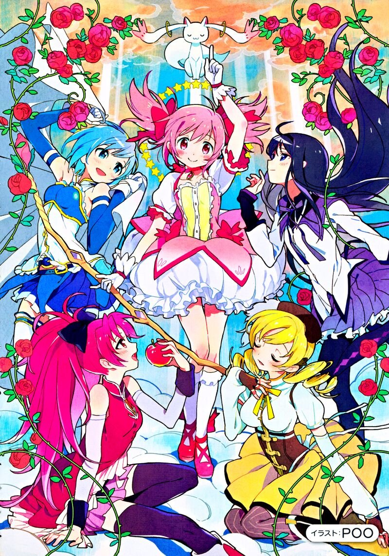 DailyHomuSmile's tweet photo. 4Koma Anthology 4 - Illustration by POO https://t.co/oQlqSGRiVl