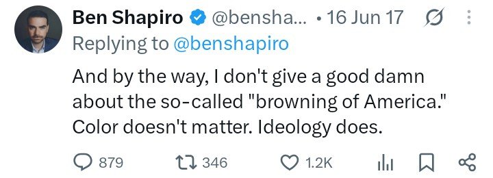 1776General_'s tweet photo. @benshapiro You have always supported the invasion of America. https://t.co/ypSs1EmdgC