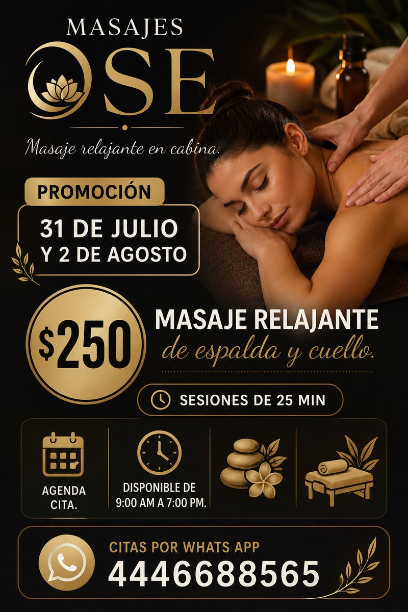 MasajesOsec3's tweet photo. Masajes con ubicación, no voy a domicilios, cita e información https://t.co/xKU6QO82MR o 4446688565 solo vía mensaje. #previacita #masajesqro #masajesqueretaro #masajedescontracturantequeretaro
#piedrascalientesqueretaro 
#veloterapiaqueretaro #bambuterapiaqro https://t.co/iT1vFLnxw8