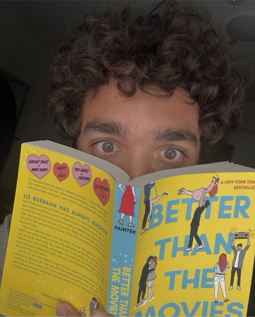 alltoobooks's tweet photo. I love when actors of book adaptations take a pic with the book https://t.co/1WDWE0wBM6