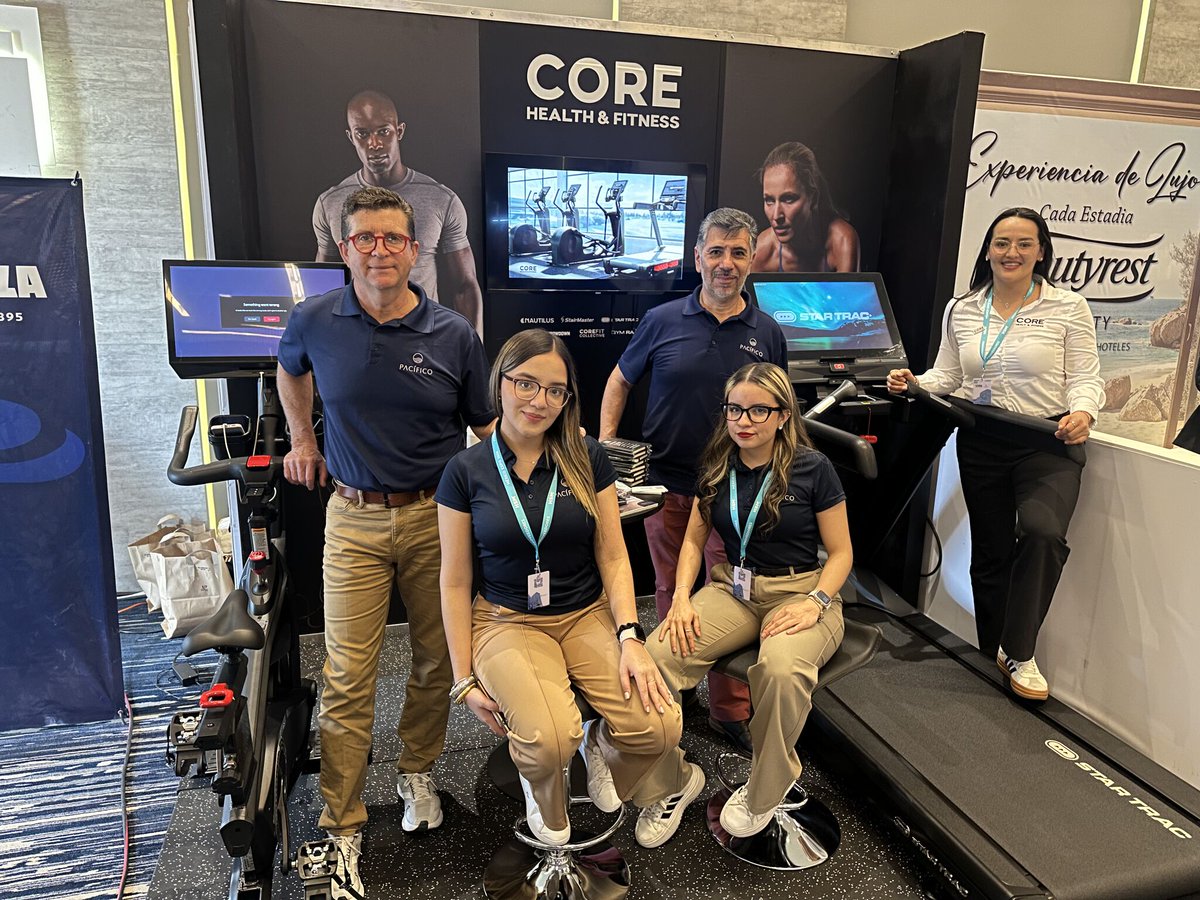 CoreHandF's tweet photo. A strong showing at HSM Mexico City 2026.

Thank you to everyone who connected with Core Health &amp; Fitness and PACÍFICO WELLNESS to explore premium fitness solutions for hotel and hospitality spaces.

We’re excited for what comes next.

#CoreHealthAndFitness #HospitalityFitness https://t.co/yQvWgv6dIv