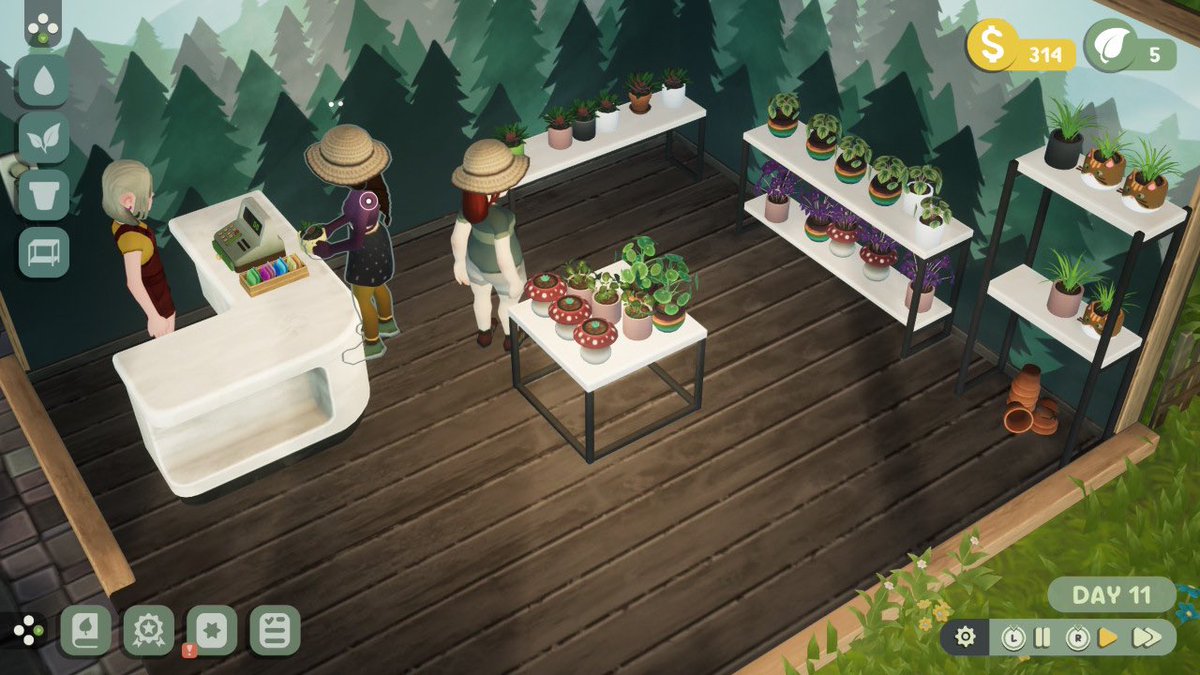 ffv7d_f's tweet photo. 今ムーンライトピークスと
Leafy Cornerやりはじめた🌱
やる事ごちゃごちゃしてなくて
シンプルで好き❤️
育てた植物達がお迎えされていくの楽しい☺️
#LeafyCorner https://t.co/RgkXhoDW2f