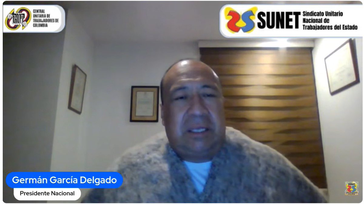 sunetcolofc's tweet photo. #AEstaHora llevamos a cabo la segunda sesión de la capacitación virtual para afrontar concursos de mérito de la @CNSCColombia.
Síguenos por nuestras redes sociales de YouTube y Facebook 🇨🇴💪🏻
#SunetSuSindicatoEstatal https://t.co/xGvDKIbkd4