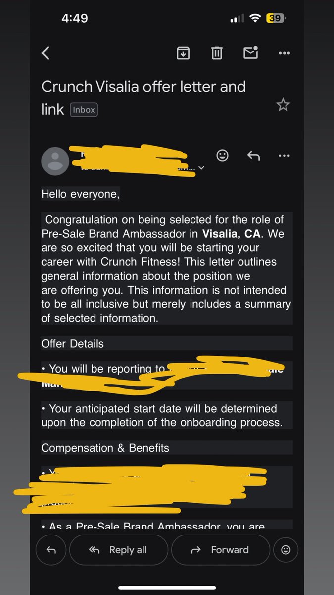 IsaacGerardo46's tweet photo. Quick little CAREER (workforce) update:
 got a job offer to work for a commercial gym opening up in my city. 4 years later … #AGTG 🙏 https://t.co/FfJFC62XD8